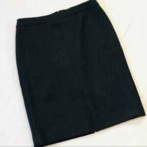 J Crew Charcoal Grey Pencil Skirt